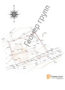 Топографическая съемка поля, д. Косово, 49 соток