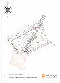 Топографическая съемка частного участка, д. Мисирево, 33 сотки