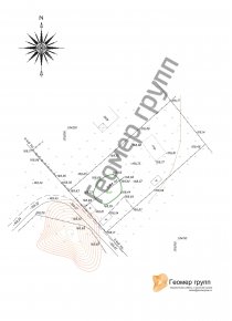 Топографическая съемка частного участка, д. Назарьево, 15 соток