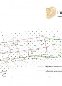 Топографическая съемка участка. д.Новая, 0.5 га