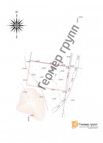 Топографическая съемка частного участка, г. Клин, Западный мкр, 15 соток