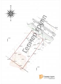 Топографическая съемка частного участка, д. Екатериновка, 16 соток