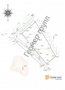 Топографическая съемка частного участка, д. Опалево, 22 сотки
